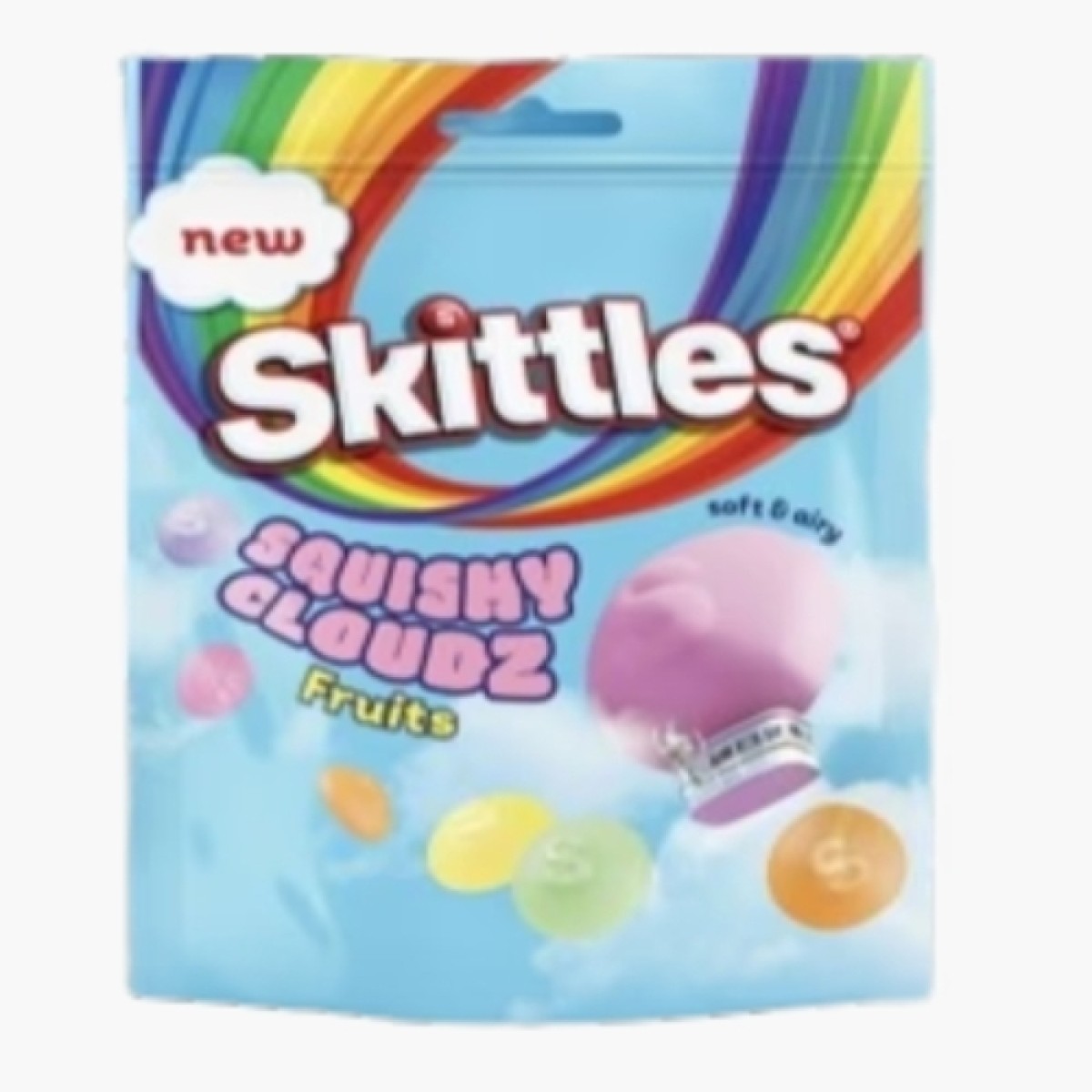 Skittles squishy cloudz fruits 94gr